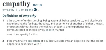 dictionary empathy