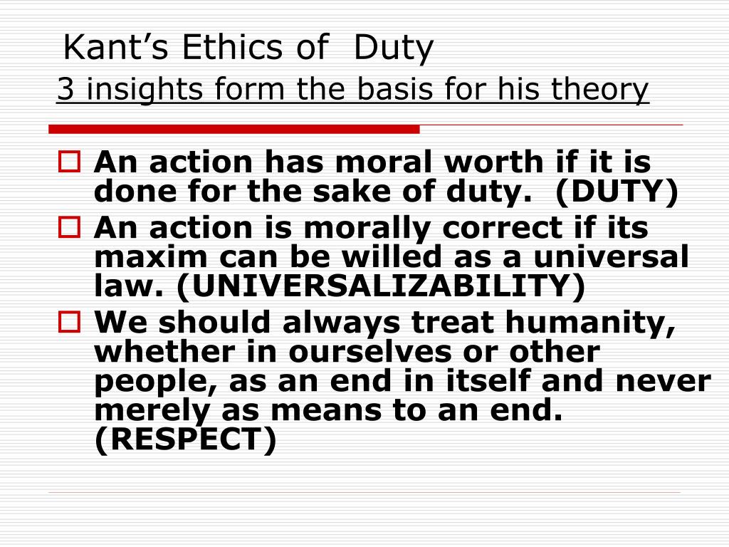 kantian ethics