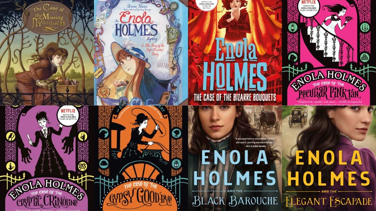 enola holmes book