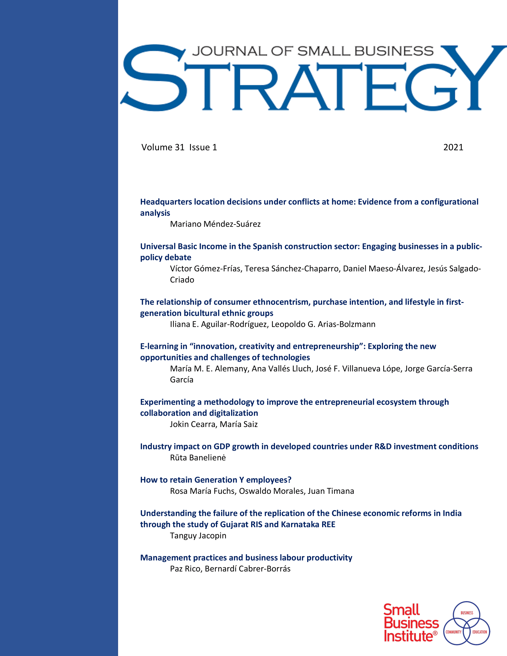 journal of business ethics