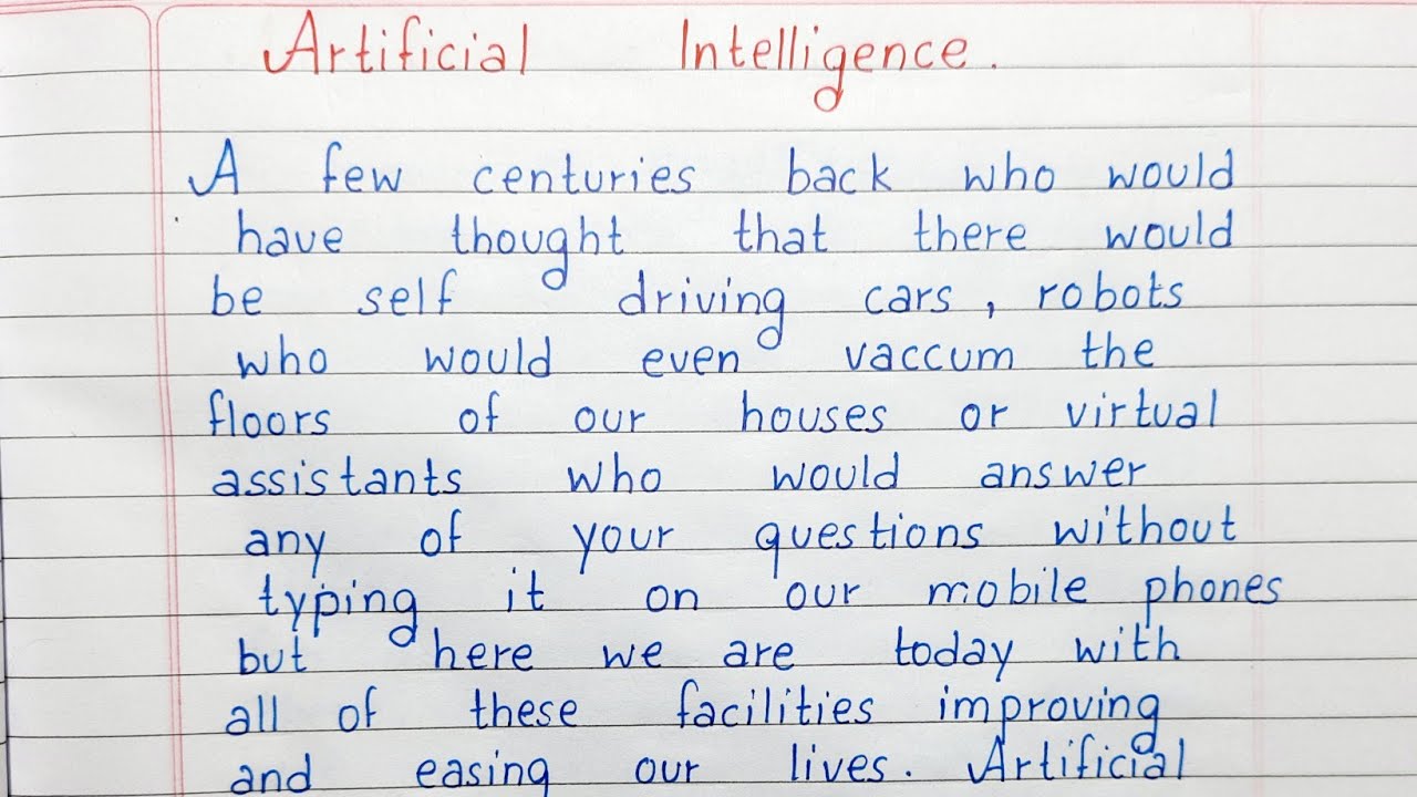 ai essay