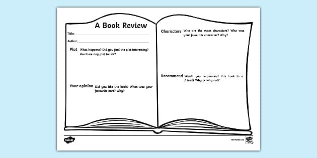 book reviews examples